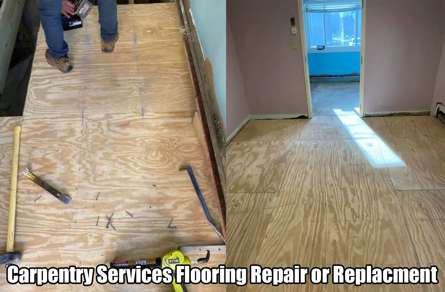 Carpentry Services Flooring Repair or Replacment 2