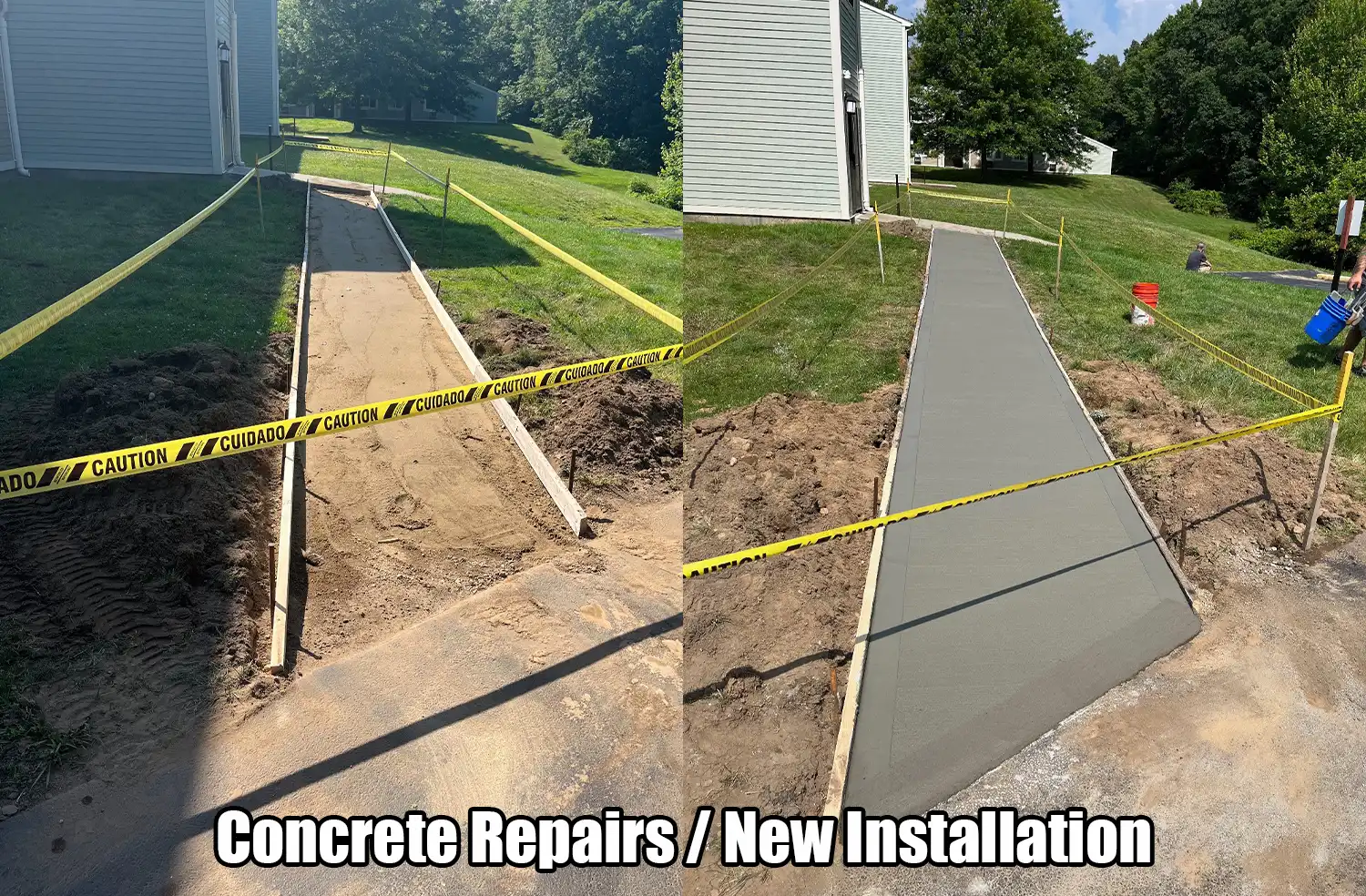 Concrete Repairs : New Installation