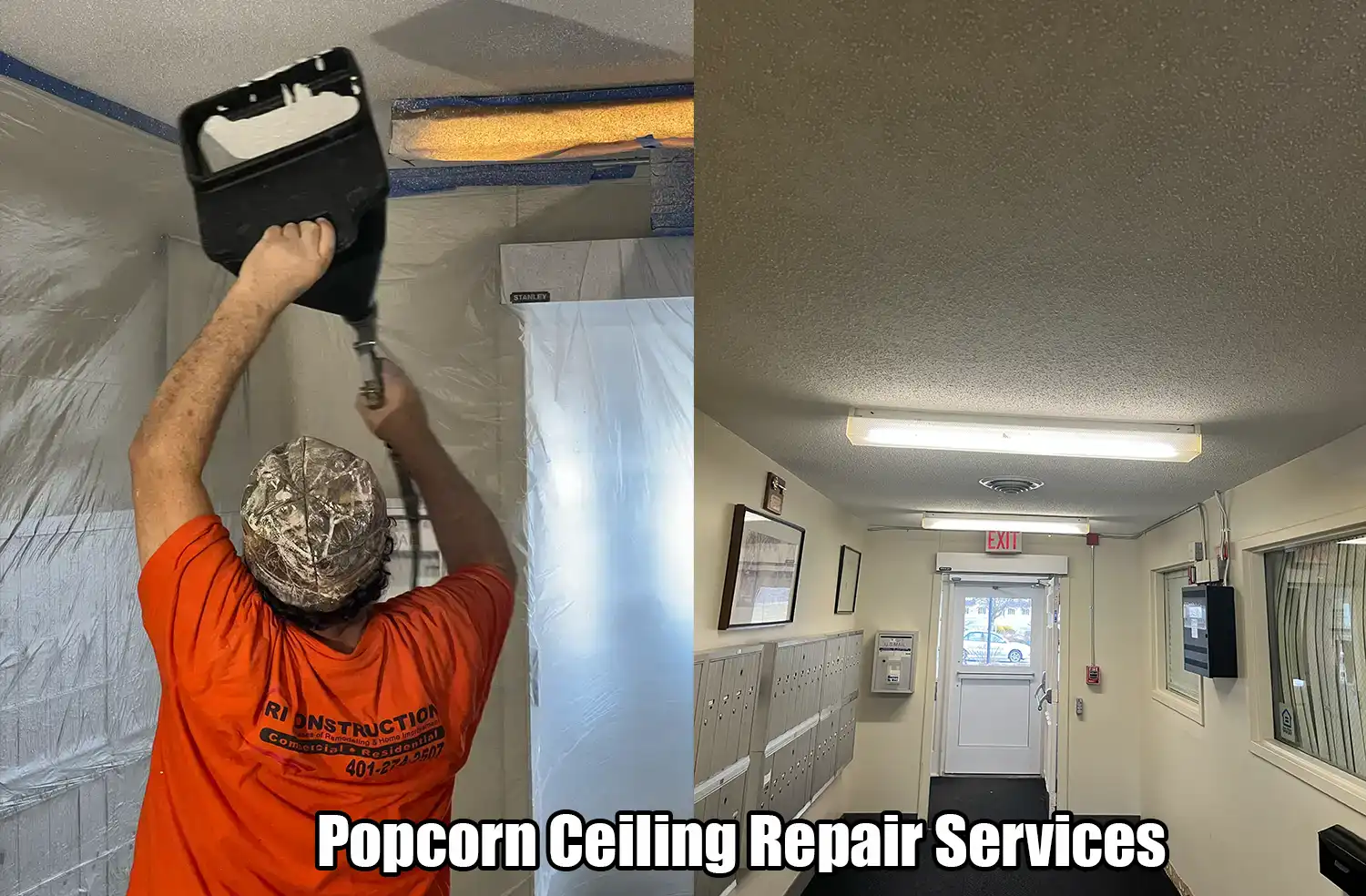 Popcorn Ceiling Repair Services 1