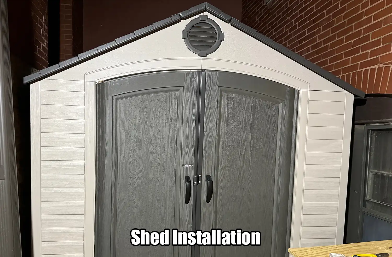 Shed Installation